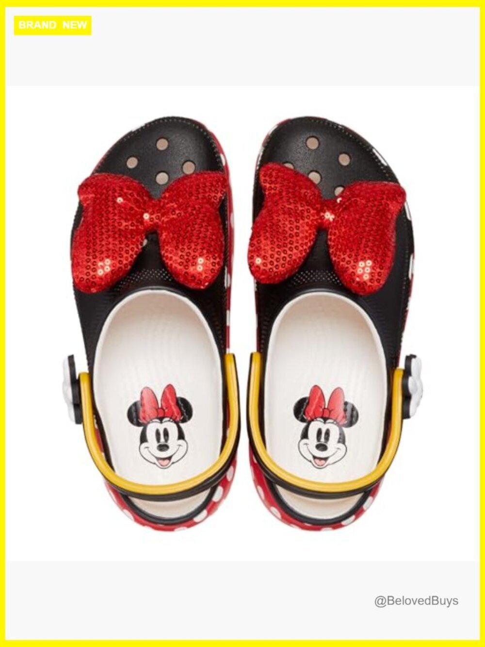Disney Minnie Mouse Classic Platform Clogs - Cute Mules & Clogs for Women - Picture 4 of 7